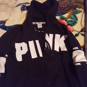 Pink Victoria Secret hoodie